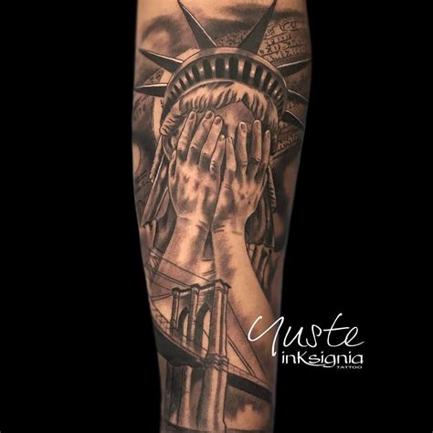 Tatuaje Estatua De La Libertad Tattoos Half Sleeve Tattoos Forearm