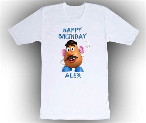 Personalized Toy Story Mr Potato Head Birthday T Shirt T T Shirts