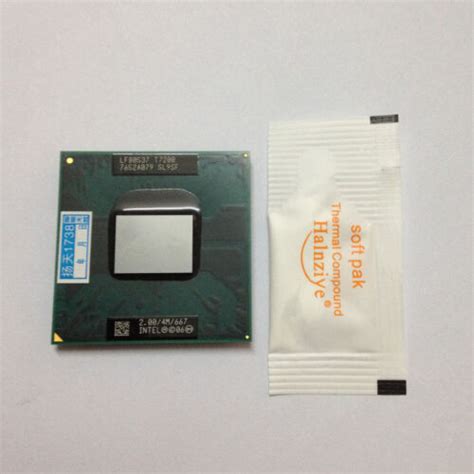 Intel Core 2 Duo Mobile T7200 SL9SF 2.0GHz 4M 667MHz Socket M Processor ...