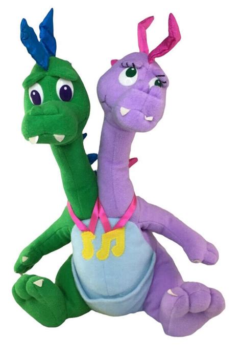 Dragon Tales Playskool Hasbro Zak And Wheezie Plush Vintage 12 Etsy