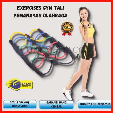 Jual Resistance Band Arms Tali Stretching Yoga Fitness Wanita Exercises