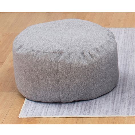 Dodoing Footrest Beanbag Only Cover Bean Bag Footstools Covers Living