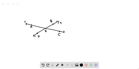 SOLVED:In Exercises 11-16, use the diagram. Name one pair of rays that ...