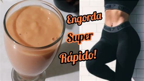 Vitamina Caseira De Mam O Para Engordar Super R Pido Youtube