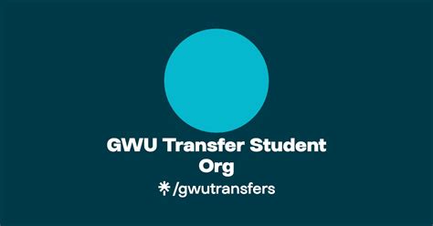 Gwu Transfer Student Org Linktree