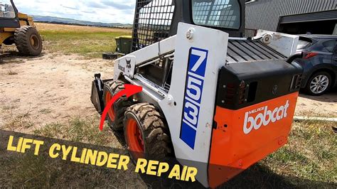 Bobcat Hydraulic Lift Cylinder Repair YouTube