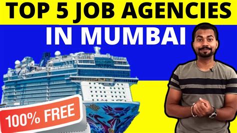 Top Job Agencies In Mumbai Free Jobs On Cruise Ships Youtube