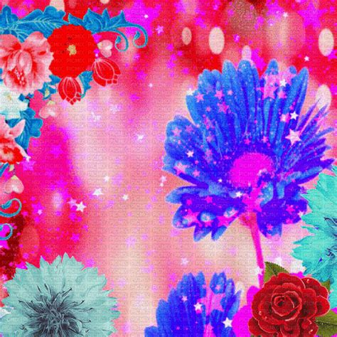 MA BG Anim Flowers Red Blue Idca Ma Bg Anim Flowers Red