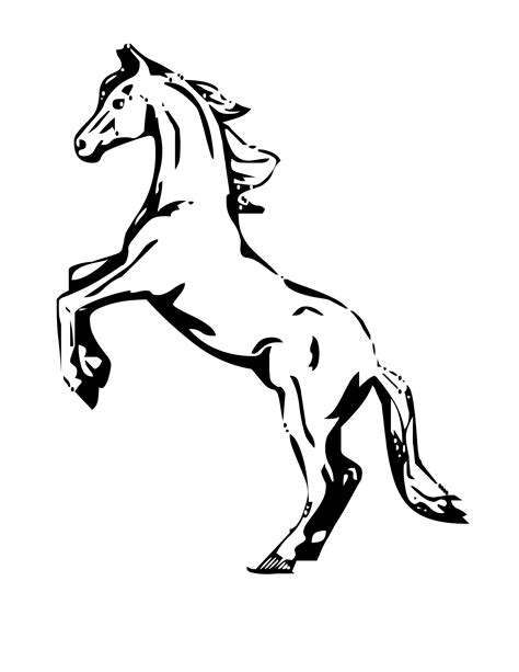 Pin by Ayaco 011 on Coloring page for kids | Horse coloring pages ...