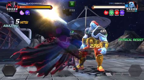 Symbiote Supreme Vs The Champion Mcoc Aw Boss Fight Youtube