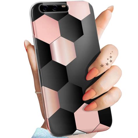 Etui Do Huawei P10 Wzory Geometryczne Symetria Obudowa Pokrowiec Case