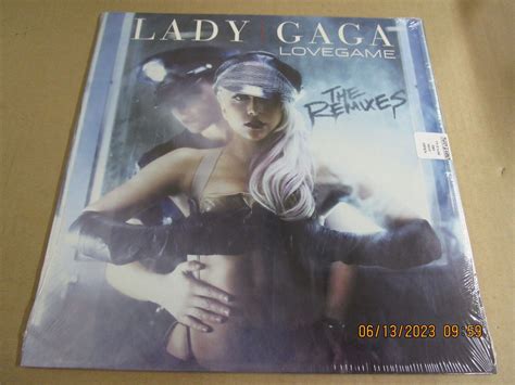 Lady Gaga Lovegame The Remixes 12 New Sealed 2009 Interscope Records