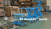 Bishamon MobiLift BX And BXB Series Mobile Lift Table Overview Video