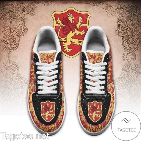 Black Clover Magic Knights Squad Crimson Lion Anime Air Force Shoes - Tagotee