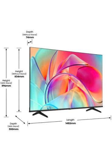 טלוויזיה 65 4k Uhd Qled Smart Tv Vidaa תוצרת Hisense דגם 65e7kqמציאון