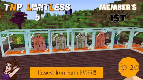 Cooking In The Kitchen Easiest Iron Farm Tnp Limitless Modpack