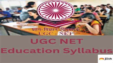 Ugc Net Education Syllabus 2023 Check Topics Pattern Pdf Download