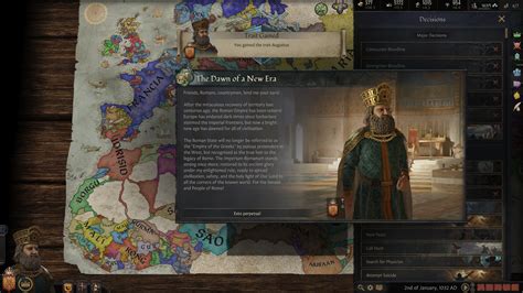 Restored the Roman Empire on my first run of CK3! : crusaderkings3