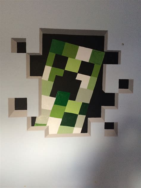 Minecraft Creeper Painting