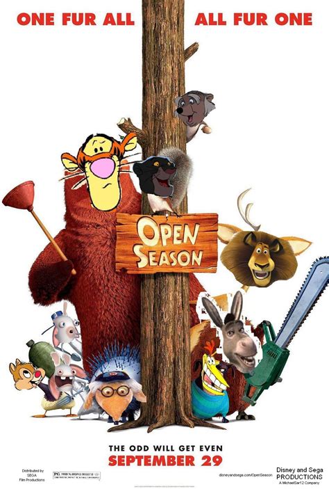 Open Season Disney And Sega Style The Parody Wiki Fandom