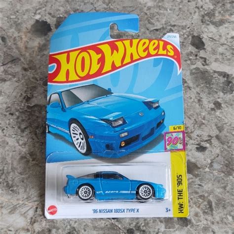 Jual Hot Wheels 96 Nissan 180SX Type X Blue HW THE 90 S Shopee Indonesia