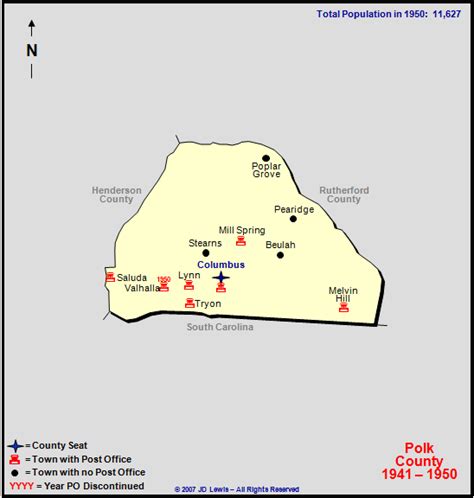 Polk County, NC - 1941 to 1950