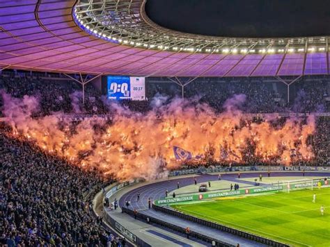 Fotos Galerie Heimfans Hertha BSC 1 FC Magdeburg 16 02 2024