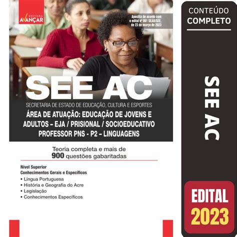 Apostila Concurso See Ac Linguagens Solu O Cursos E Concursos