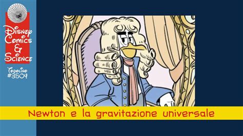 Topolino 3504 Newton E La Gravitazione Universale YouTube