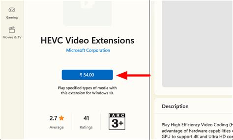 How To Install HEVC Codecs In Windows 11