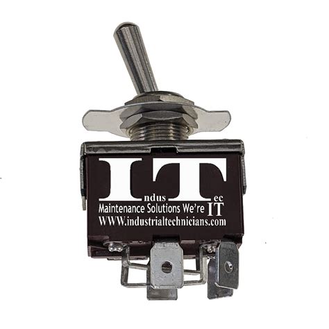 IndusTec 20A 12V 4 Pin 3 Position Maintained Latching Lock On Off On DC