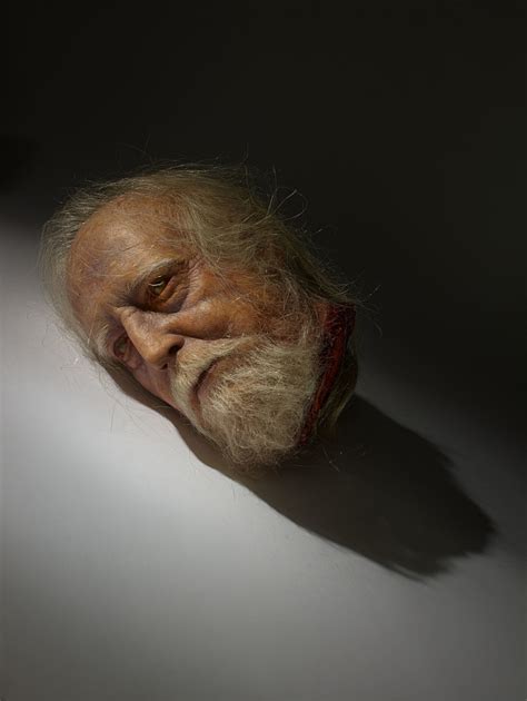 Prop Head Of Hershel Greene Used On The Television Series The Walking