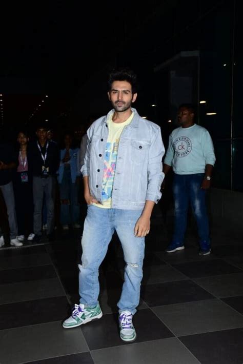 Kartik Aaryan And Kriti Sanon Snapped Promoting Shehzada In Mumbai Filmibeat