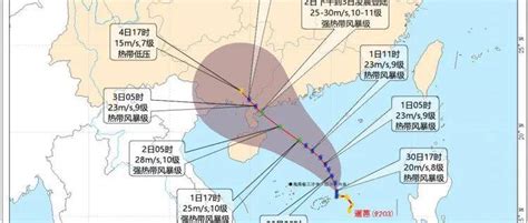 今年第3号台风“暹芭”生成！7月2日起藤县将出现暴雨、大风大雨局部广西