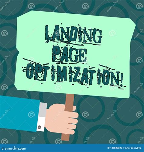 Text Sign Showing Landing Page Optimization. Conceptual Photo Improve