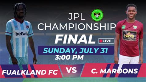 Faulkland Fc Vs Chapleton Maroons Fc Jamaica Tier 2 Competition Finals