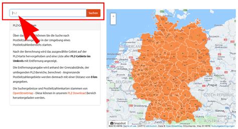 Harta Cod Postal Germania Harta Pe Regiuni