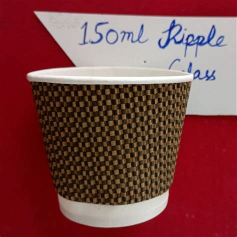 Ml Ripple Paper Cup At Rs Pack Ripple Paper Cup In Hyderabad