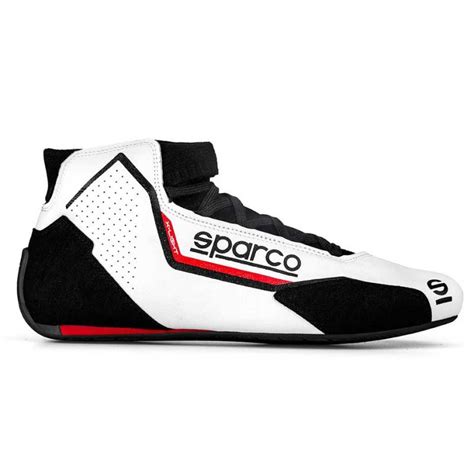 Sparco X Light Racing Shoe 37 Whitered Upr Racing Supply