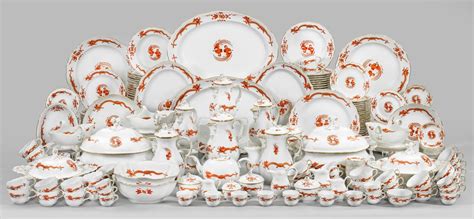 Schloss Ahlden Auctions Umfangreiches Meissen Tafelservice