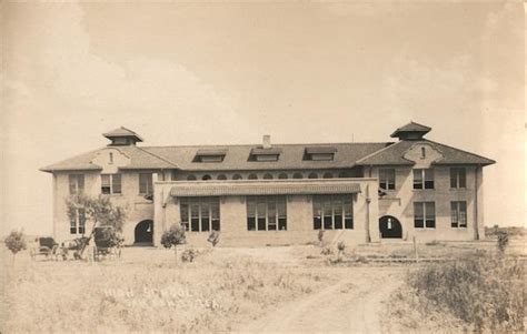 High School San Benito, TX Postcard