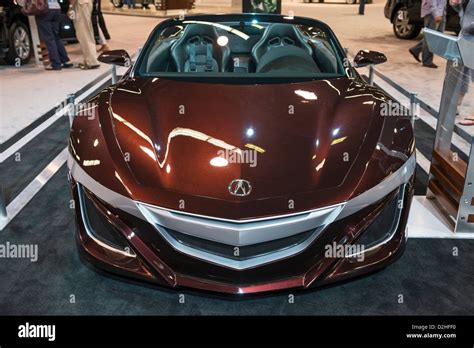 Acura nsx convertible concept hi-res stock photography and images - Alamy