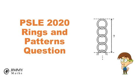 Psle 2020 Rings And Patterns Question Solved Youtube