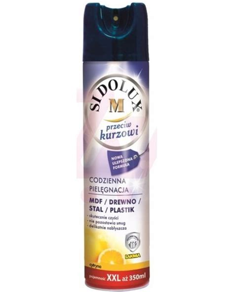 SIDOLUX M Przeciw Kurzowi Cytryna Spray 350ml NoweZakupy Pl