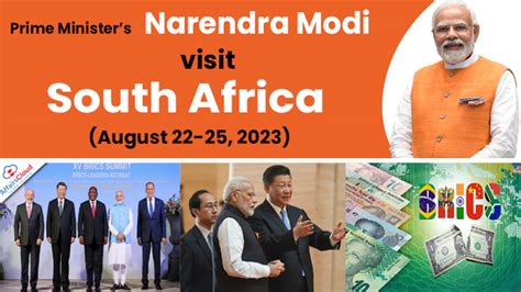 Highlights Of Pm Narendra Modi Visit To Sa For 15th Brics Summit Brics