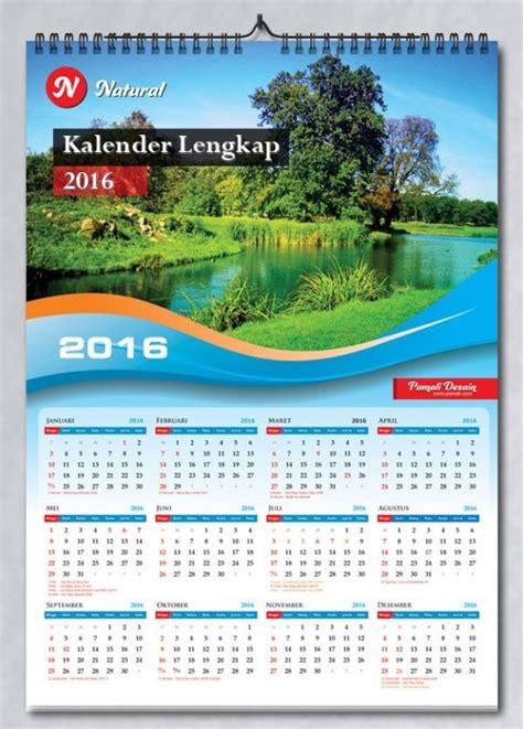 Jenis dan Ukuran Kalender yang Sering Digunakan Masyarakat Indonesia