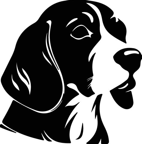 Beagle Silhouette Portrait 38485321 Vector Art At Vecteezy