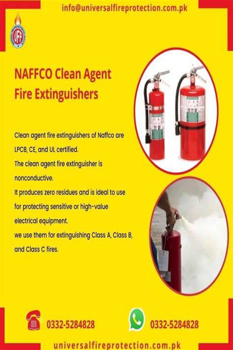 Naffco Clean Agent Fire Extinguishers In Lahore In 2022 Fire