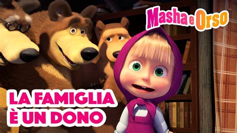 Masha E Orso La Famiglia Un Dono Cartoni Animati Per Bambini