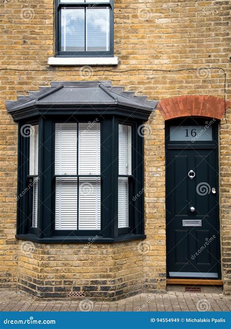 Traditional English House Front Entrance Editorial Stock Image Image